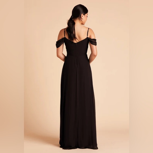 Birdy Grey - Devin Convertible Dress (Black Chiffon) with slit, size small - Picture 5 of 5